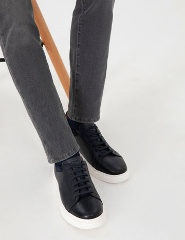 Navy Blue Casual Shoes