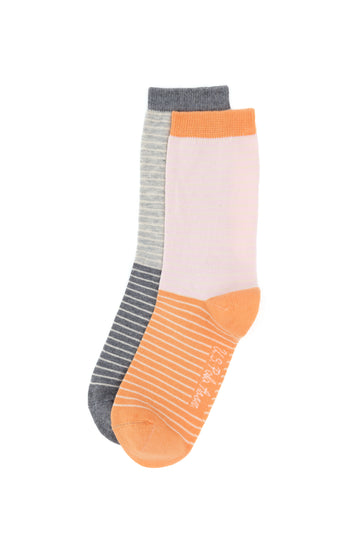 Women's Grey Melange Socket Socks