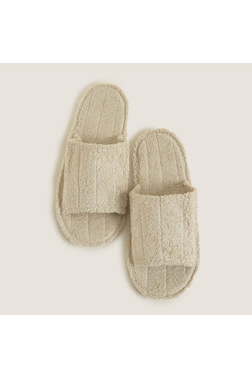 Sage Towel Bath Slipper Natural