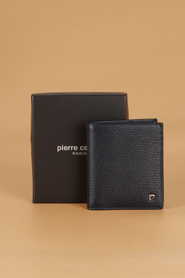 2016 Genuine Leather Men's Wallet Card Holder Floater Navy