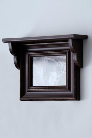 Wooden Photo Document Document Picture Frame Brown — ACR-357