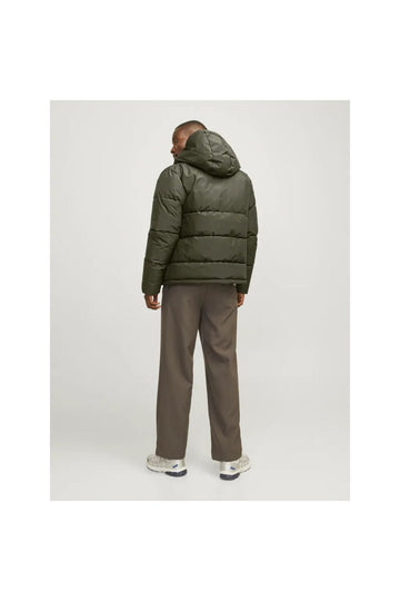 Jjworld Puffer Jacket Mens Green Coat 12259850