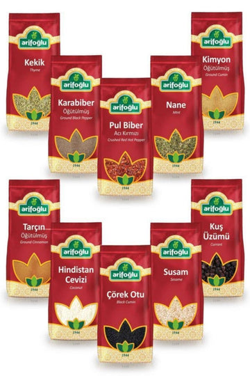 Spices Mega Set - 10 Items
