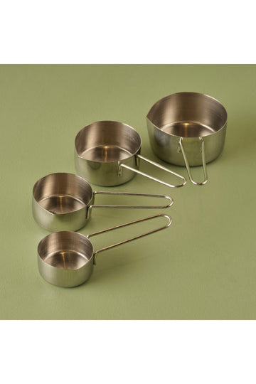 Vave Steel Measuring Cup Set White