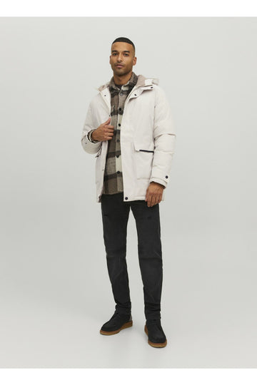 Beige Men's Coat 12211896_jjetíko Parka Sn