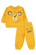 Baby Boy Suit 6-18 Months Mustard