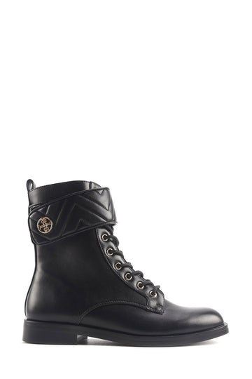 VALERIA 4PR Black Women's Flat Boots