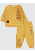 Baby Boy Suit 6-18 Months Mustard