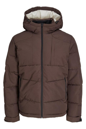 JACK&JONES JCOOTS PUFFER SN BROWN