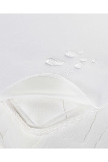 Aalaise Liquid Proof Corner Rubber Double Bed Heater - White
