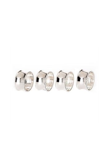 Round Napkin Ring Set of 4