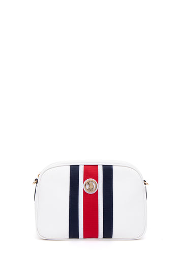 Women's White Cross Bag