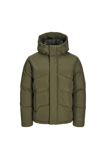 12259850 Jjworld Puffer Jacket Khaki