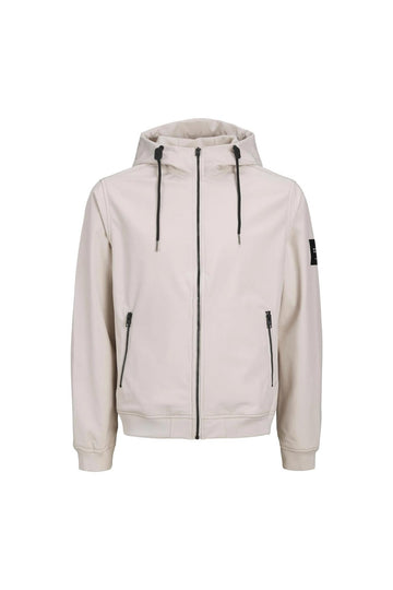 12236300 JJEBASIC Softshell Hood Noos Moonlight