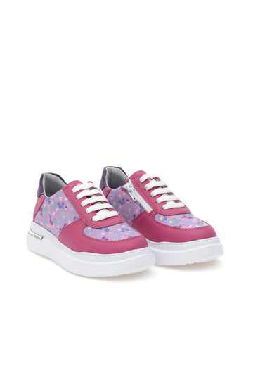 Girl's Fuchsia Sneaker