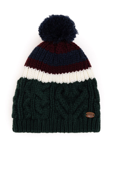 Boy's Dark Green Beanie