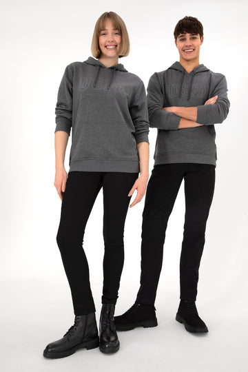 Men's Anthracite Melange Basic Sweatshirt