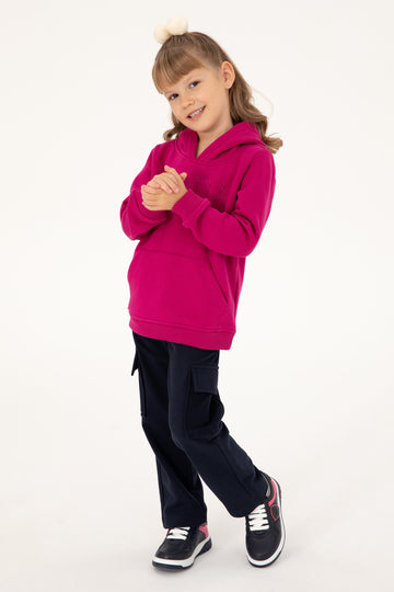 Girls' Navy Sweatpants