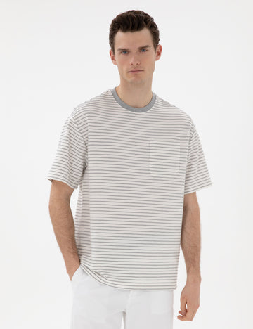 Ecru Comfort Fit T-Shirt