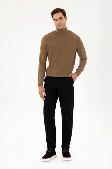 Men's Black Canvas Pants