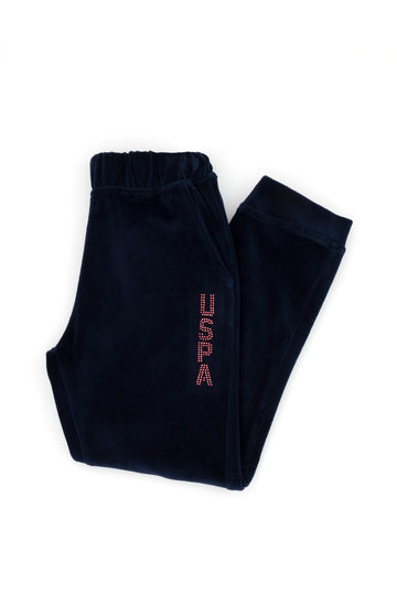 Girls' Navy Sweatpants