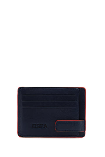 Men's Navy Blue Card Holder