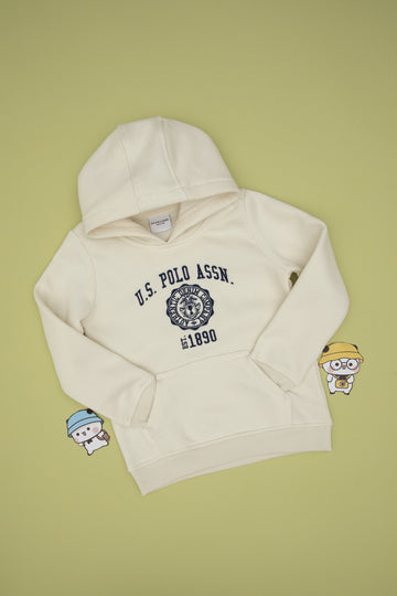 Boy's Cream Sweatshirt
