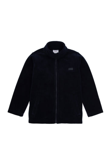 Boy's Navy Blue Knitted Cardigan