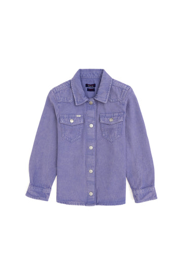 Girl's Violet Jean Shirt