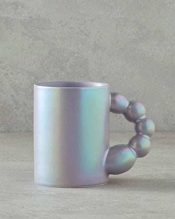 Balloons New Bone China Mug Purple