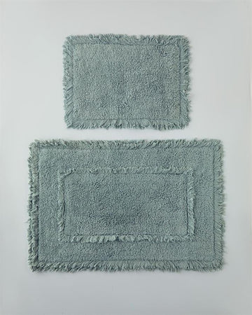 Bona Cotton Bath Mat Set 60x90 + 40x60 cm Dark Green