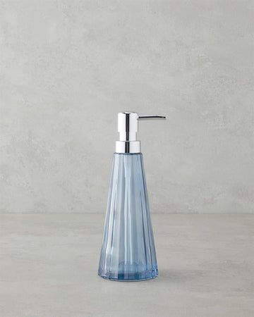Cannes Bathroom Liquid Soap Dispenser 22.5 cm Blue