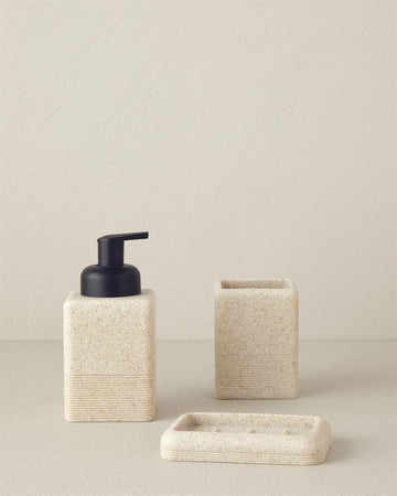 Daina 3-Piece Bathroom Set Beige