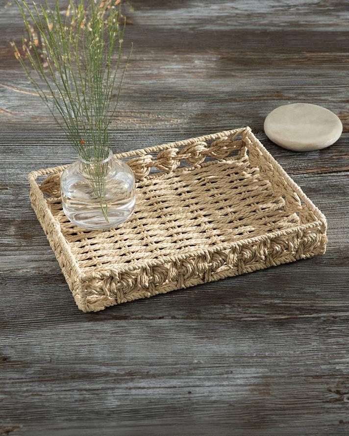 Dateless Wire Mesh Tray Coffee