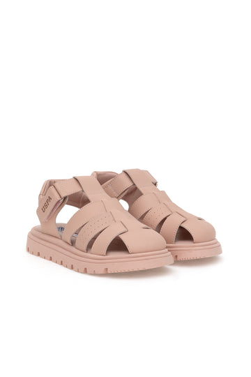 Girl's Powder Sandals