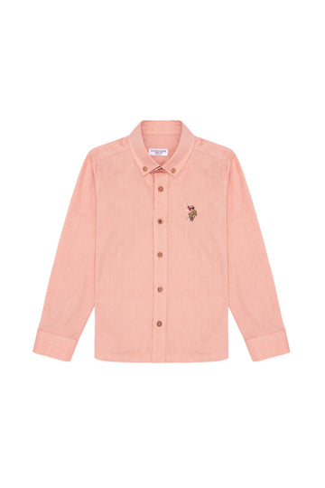 Boys' Tile Long Sleeve Basic Shirt