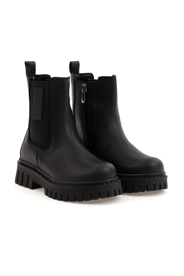 Girl's Black Boots
