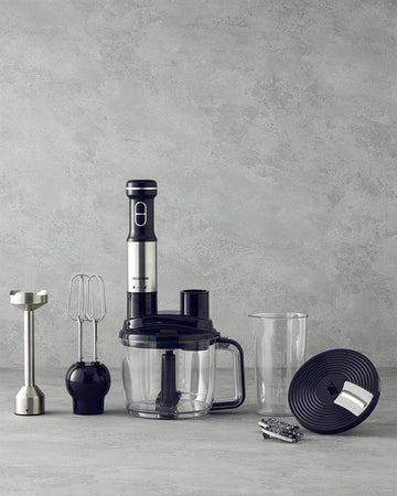 English Home RMB 3001 4-Blade Multi Blender Set Black-Chrome