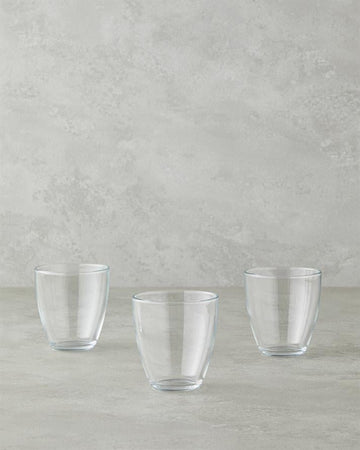 Flux Glass 3 Cup 285 ml Clear