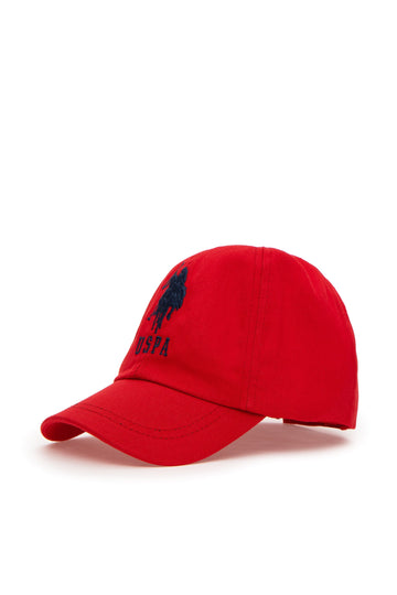 U.S. Polo Assn. - Boy's Red Hat - 1 - scarlet - 50286433002