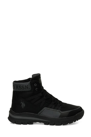 CARL HI 4PR Black Men's Outdoor Boots - 45 - EGY65494119825