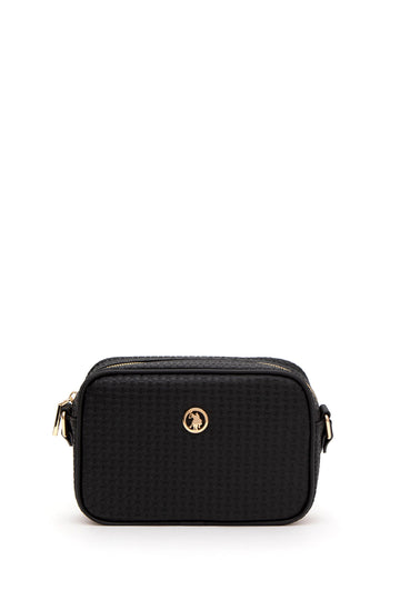 U.S. Polo Assn. - Women's Black Cross Bag - White - 50293694VR046