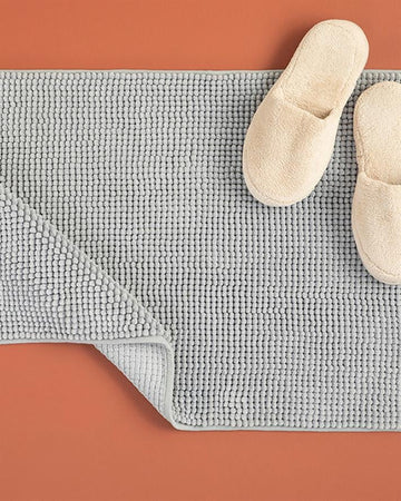 Paige Pasta Bath Mat Grey