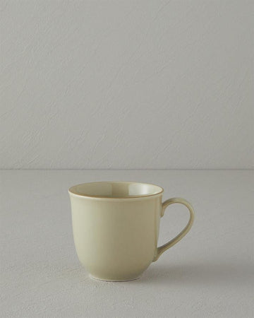 Pure Flower Porcelain Mug Mold Green