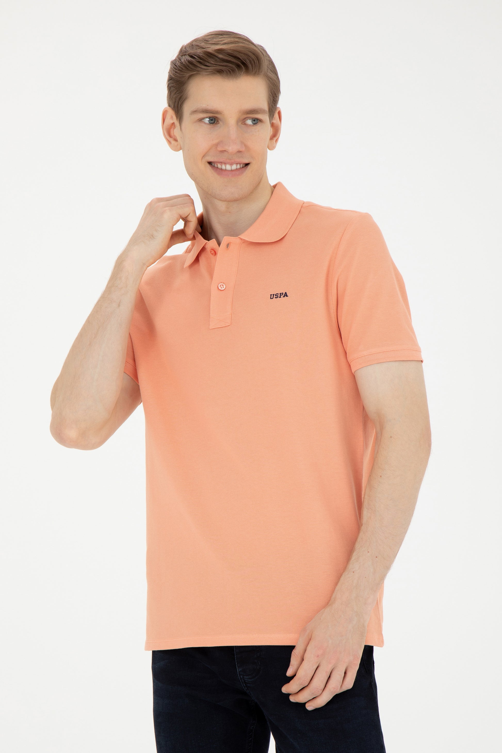 Men's Salmon Basic T-Shirt