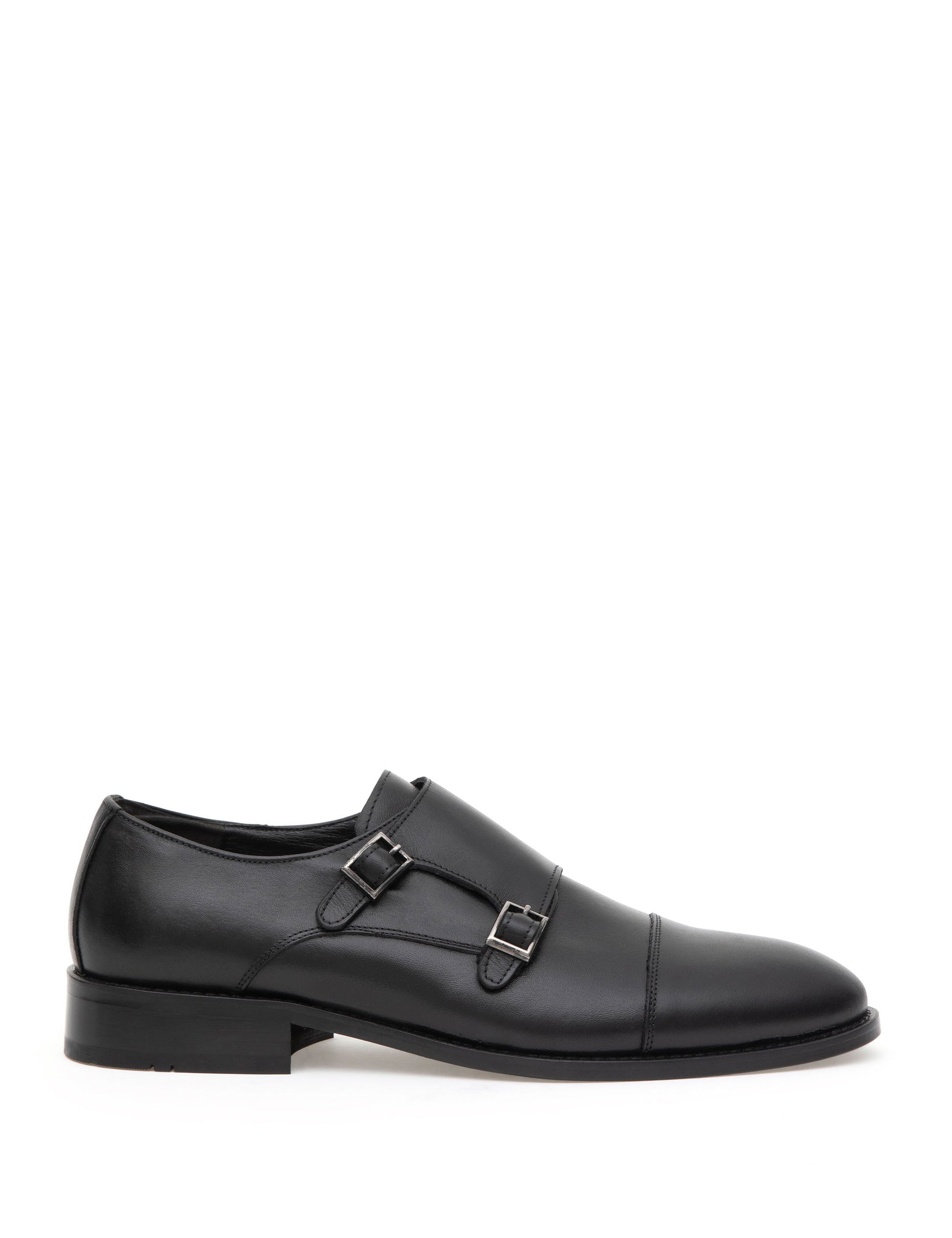 Black 100% Leather Classic Shoes