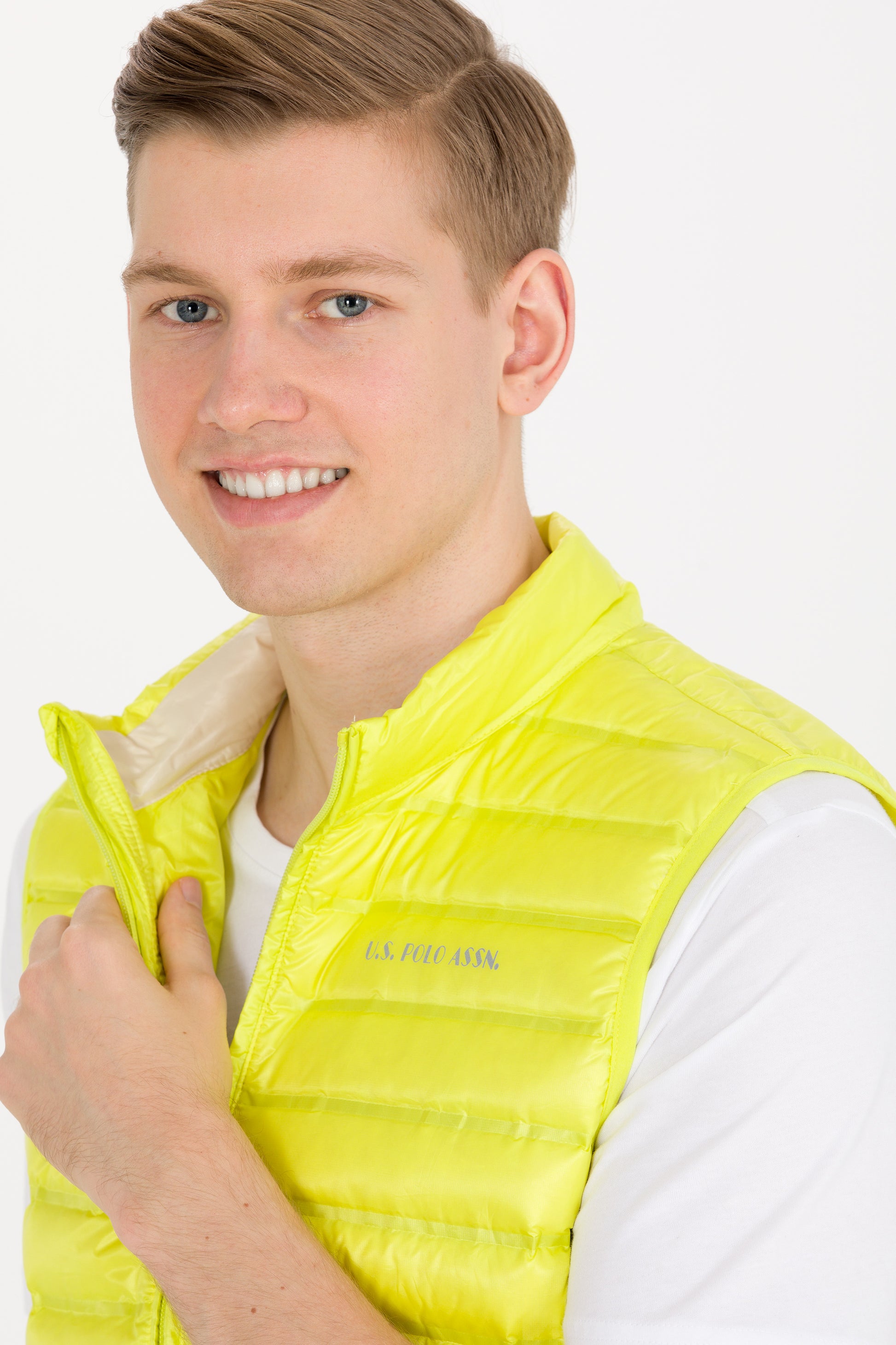 Men's Neon Yellow Vest