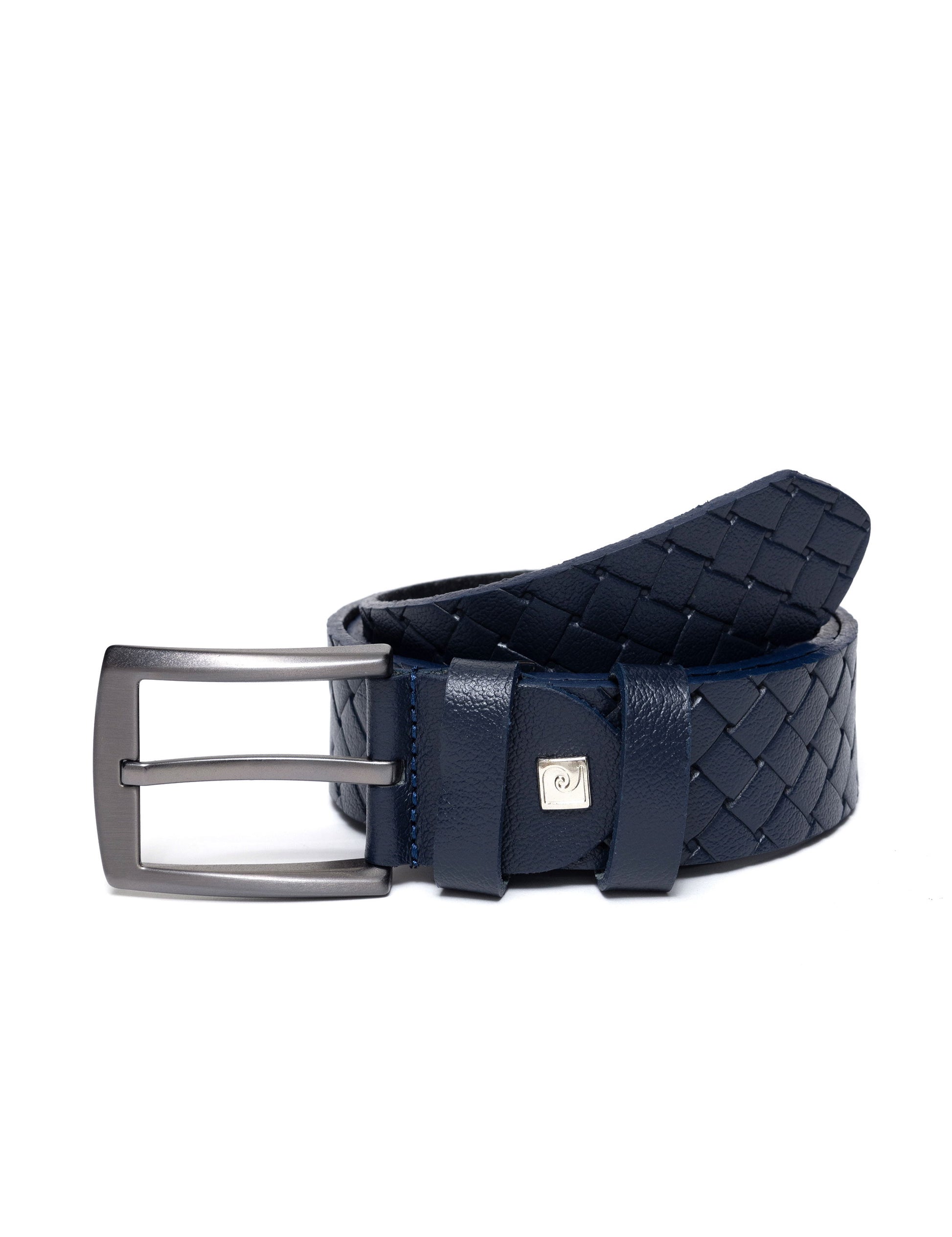 Navy Blue Denim Belt