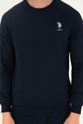 Men's Navy Blue Basic Sweatshirt