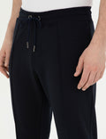 Navy Blue Slim Fit Sweatpants